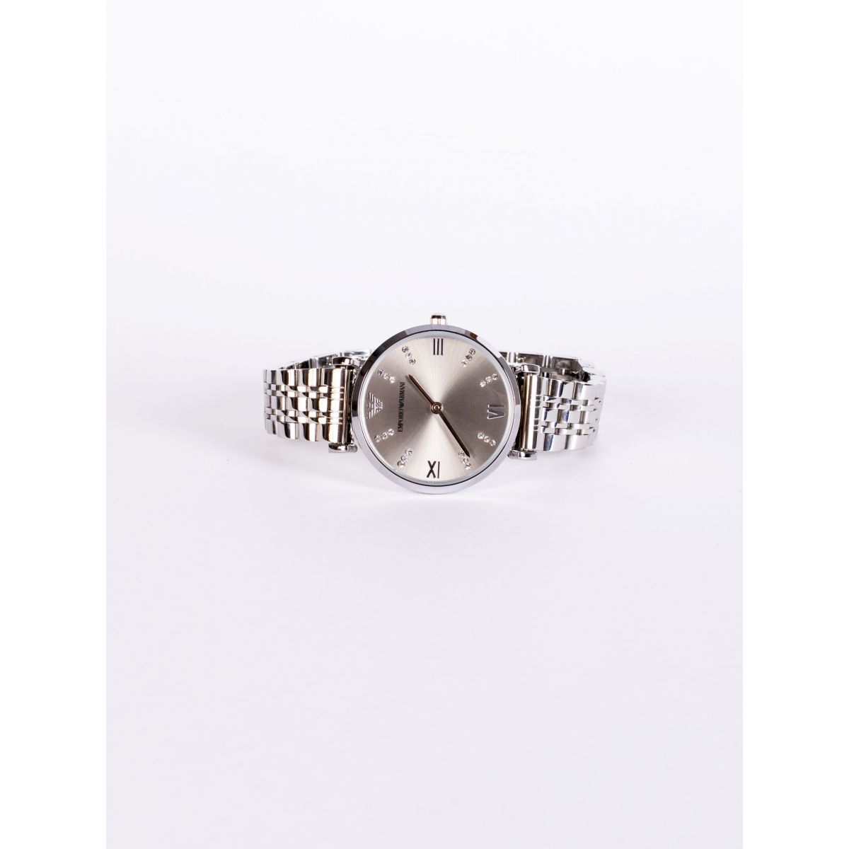 Наручные часы Emporio Armani T-Bar 32мм серебристый/розовый Наручные часы Emporio Armani T-Bar 32мм серебристый/розовый